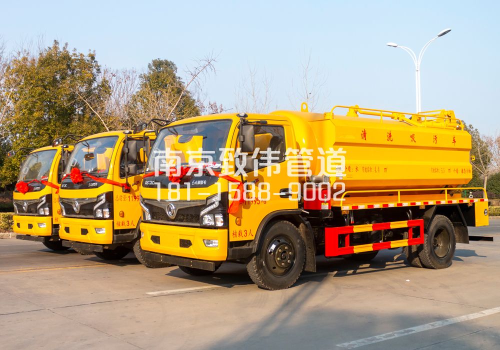 369尧安新村多利卡吸污车